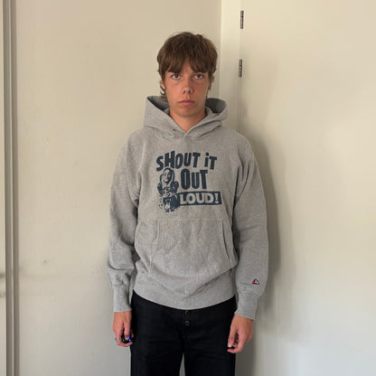 HYSTERIC GLAMOUR SHOUT IT OUT LOUD HOODIE [L]