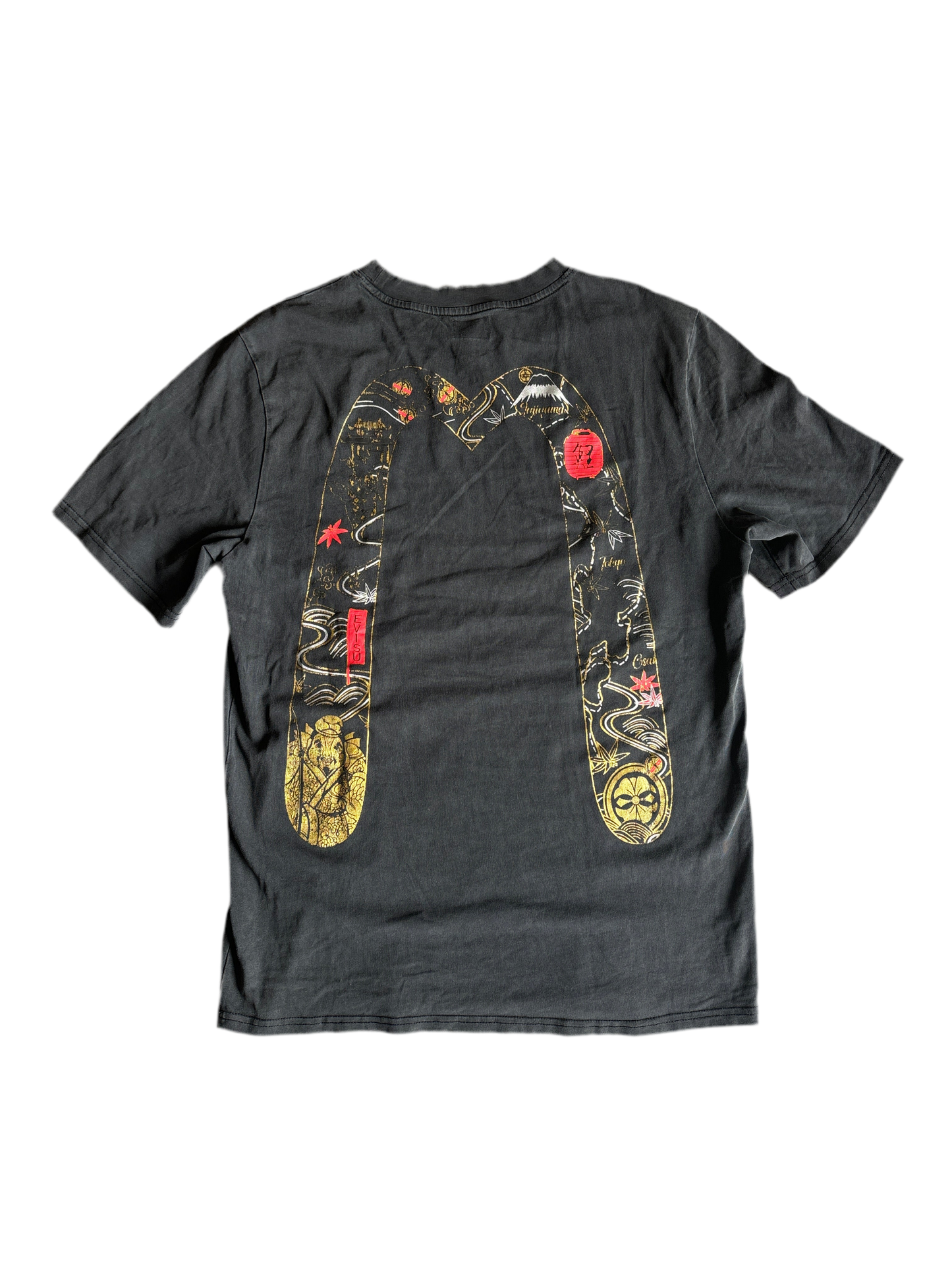 EVISU DIACOCK TEE NERO [L]