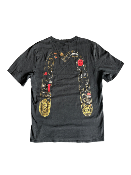 EVISU DIACOCK TEE NERO [L]