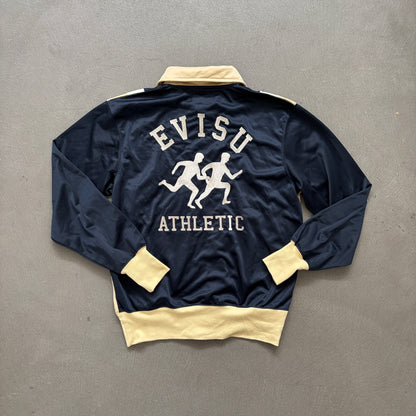 EVISU ATHLETIC TRACK JACKET NAVY CREME [L]