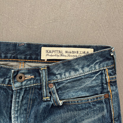 KAPITAL KOUNTRY FADED DENIM [W30]