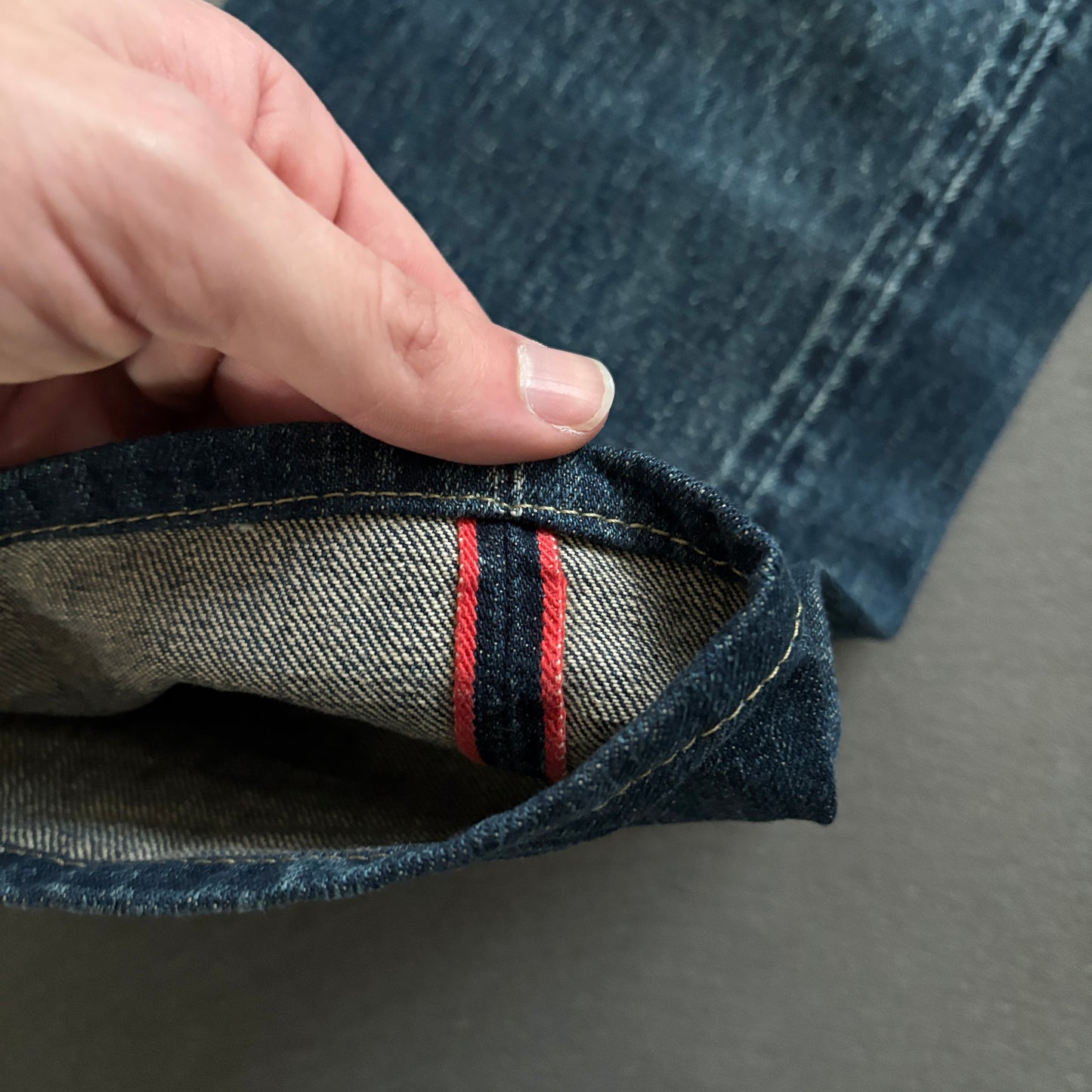 KAPITAL SELVEDGE STRAIGHT DENIM [W28]