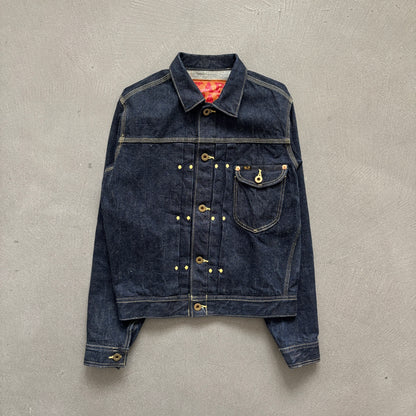 KAPITAL NR.2 BUCKLEBACK SELVEDGE DENIM JACKET [S]