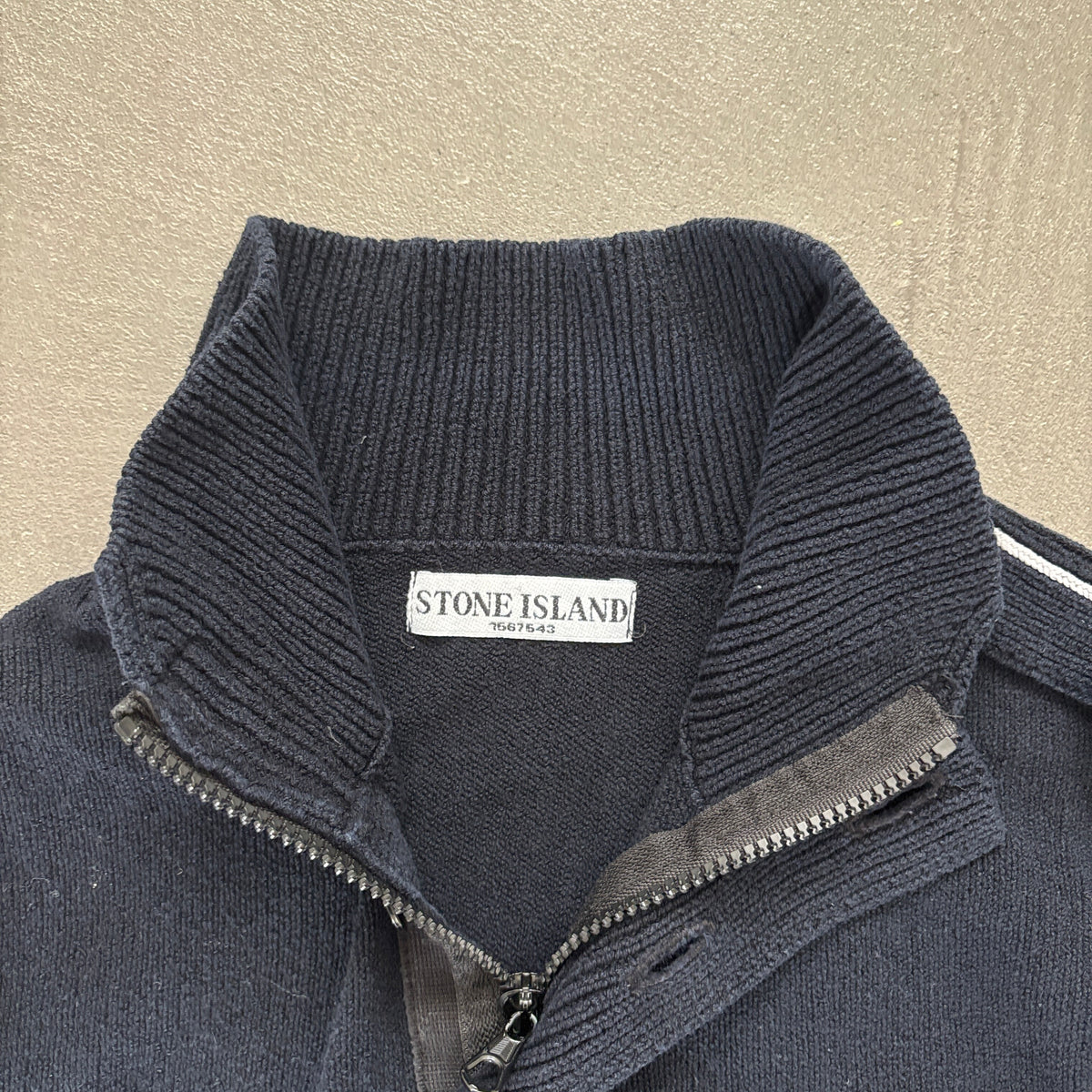 2010S STONE ISLAND SHOULDER PATCH SWEATER [M]