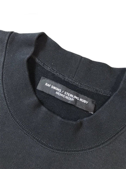 RAF SIMONS STERLING RUBY SWEATSHIRT BLACK [M]