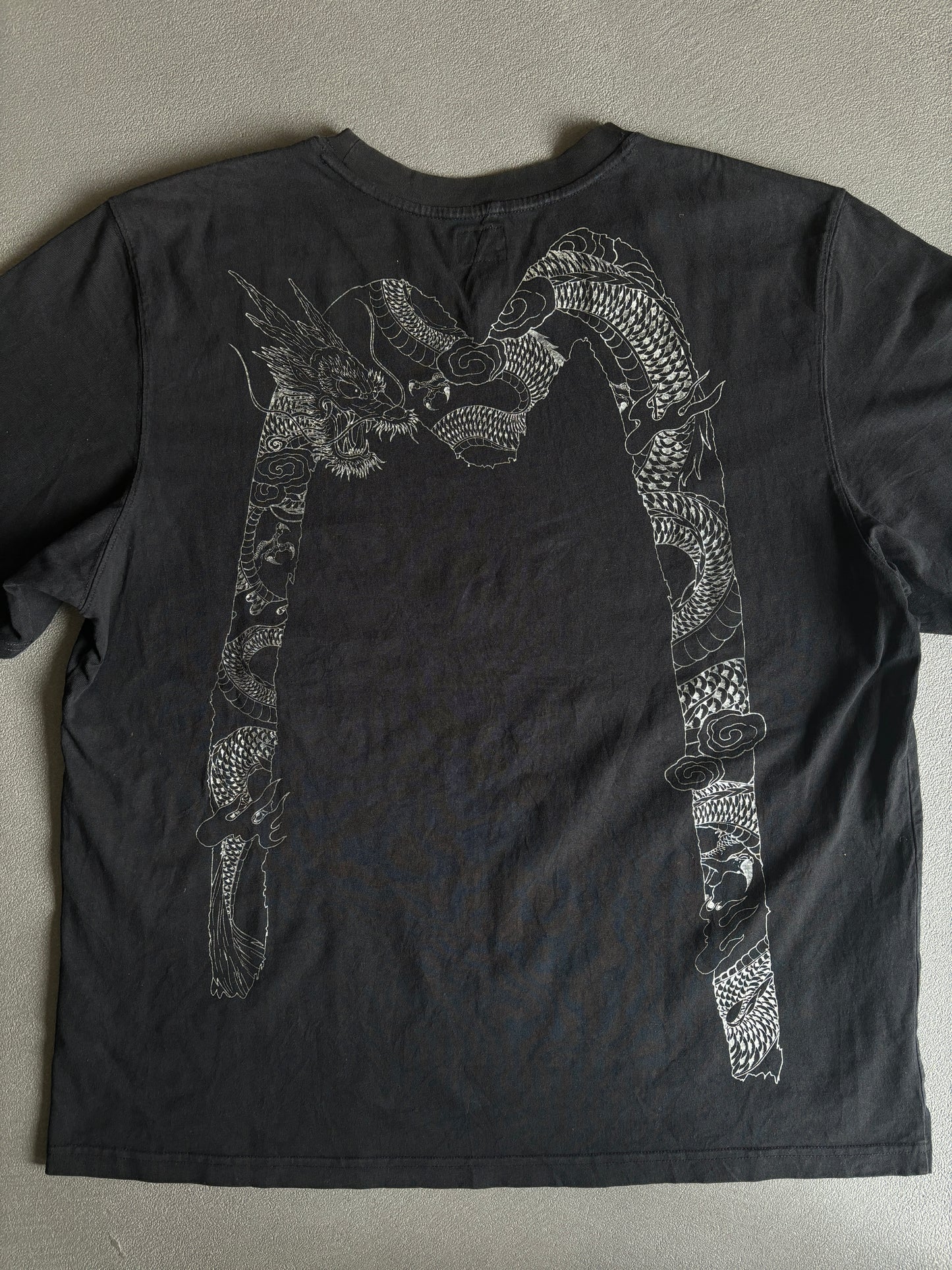 EVISU DRAGON DIACOCK BLACK [XL]