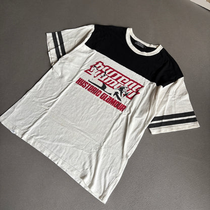 HYSTERIC GLAMOUR LADY LOGO TEE WHITE [XL]