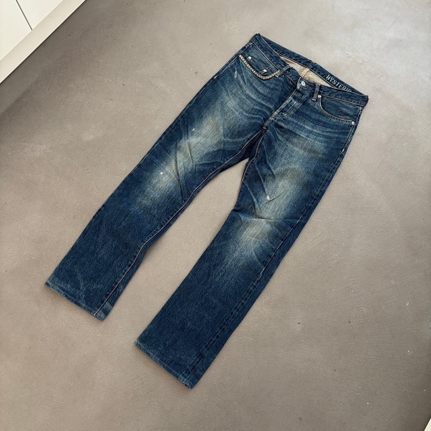 HYSTERIC GLAMOUR STUDDED SELVEDGE DENIM #5 [W30]