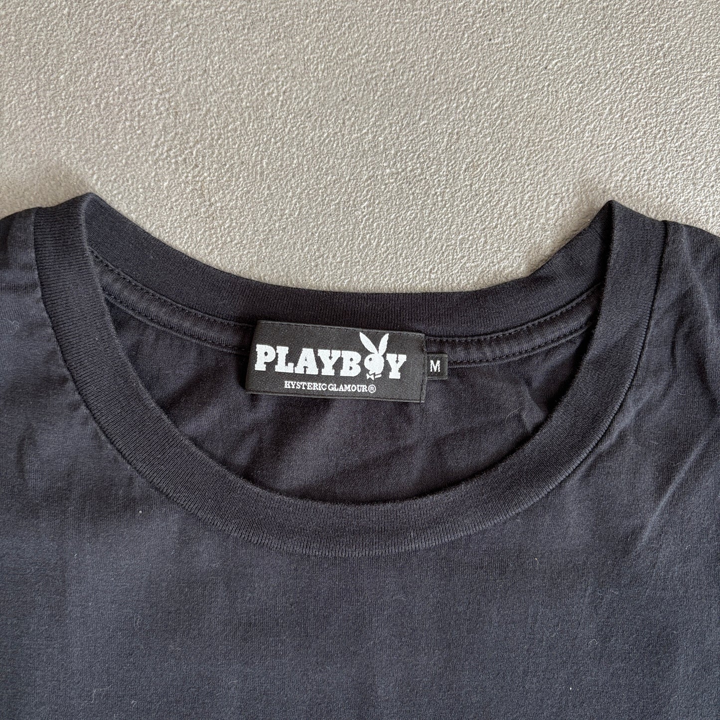 HYSTERIC GLAMOUR PLAYBOY HEADS OR TAILS TEE [M]