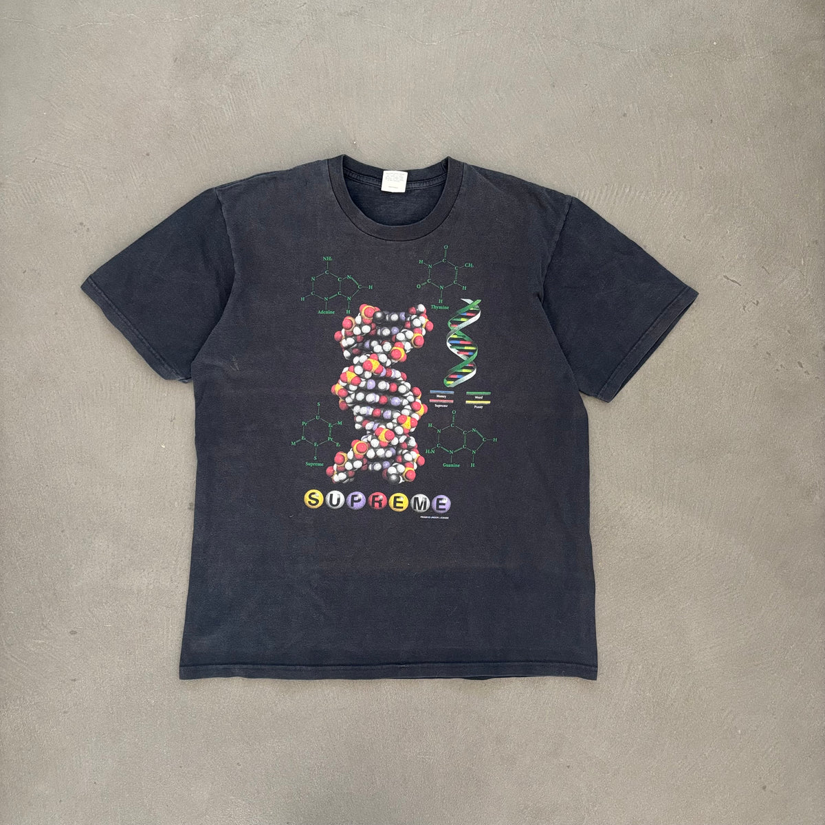 FW17 SUPREME DNA TEE WASHED [M]