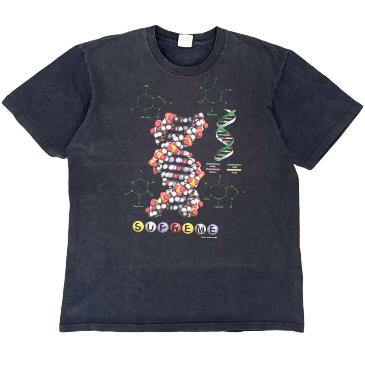 FW17 SUPREME DNA TEE WASHED [M]