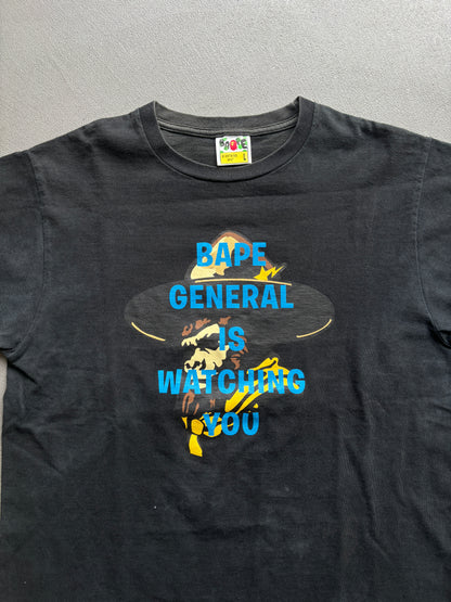 BAPE GENERAL TEE BLACK [L]