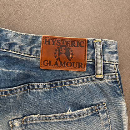 HYSTERIC GLAMOUR STUDDED SELVEDGE DENIM #8 [W30]