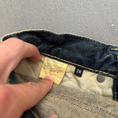 HYSTERIC GLAMOUR FADED STUDDED DENIM [W28]