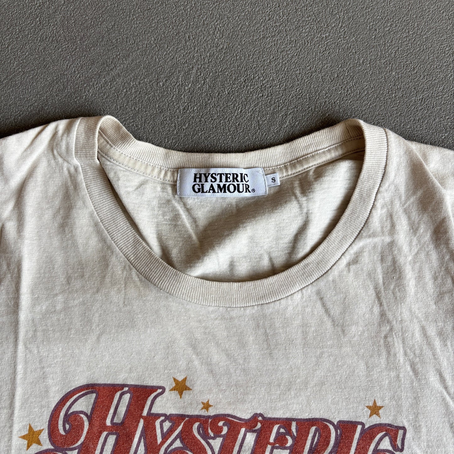 HYSTERIC GLAMOUR CAT SCRATCH FEVER TEE [S]