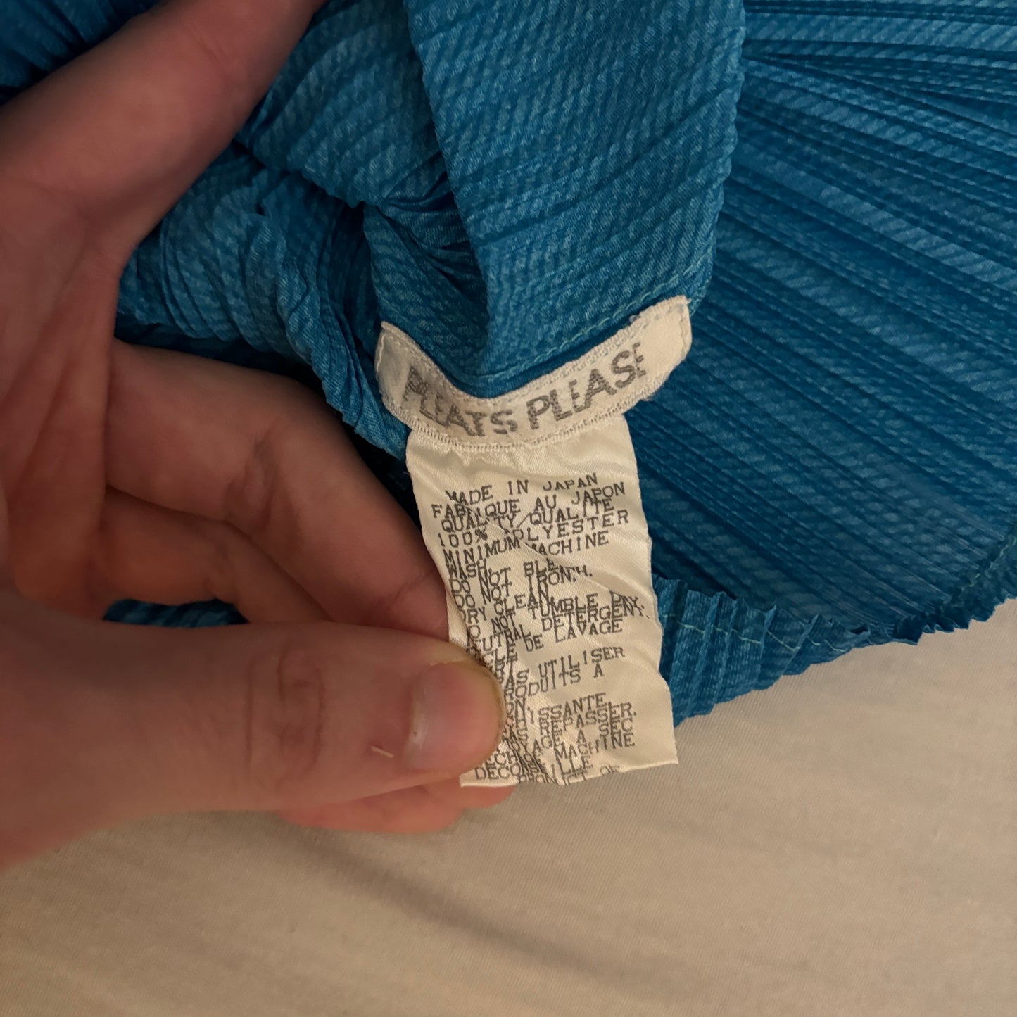 ISSEY MIYAKE PLEATS PLEASE ZIP POLO [S]