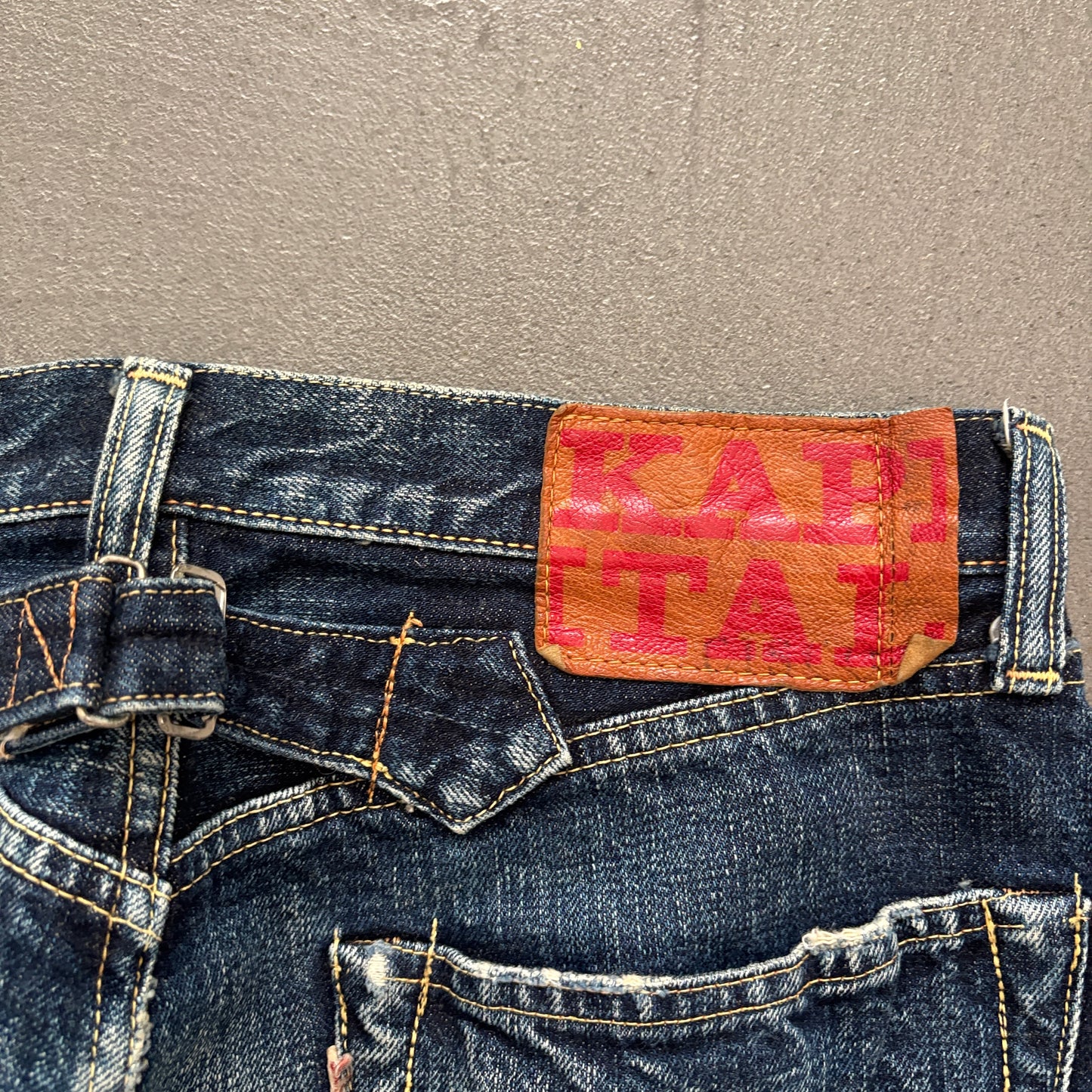 KAPITAL BUCKLEBACK SELVEDGE DENIM [W30]