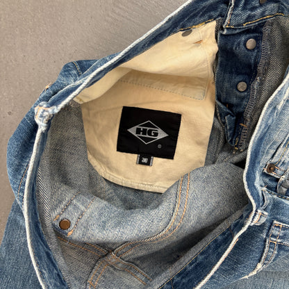 HYSTERIC GLAMOUR STUDDED SELVEDGE DENIM #3 [W30]