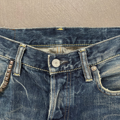 HYSTERIC GLAMOUR STUDDED SELVEDGE DENIM #1 [W30]