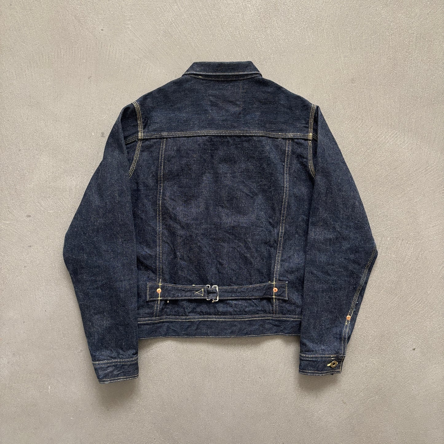KAPITAL NR.2 BUCKLEBACK SELVEDGE DENIM JACKET [S]