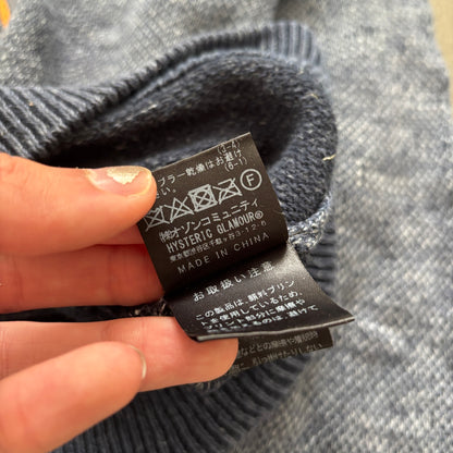 HYSTERIC GLAMOUR HAVE A GOOD TIME KNIT [S]