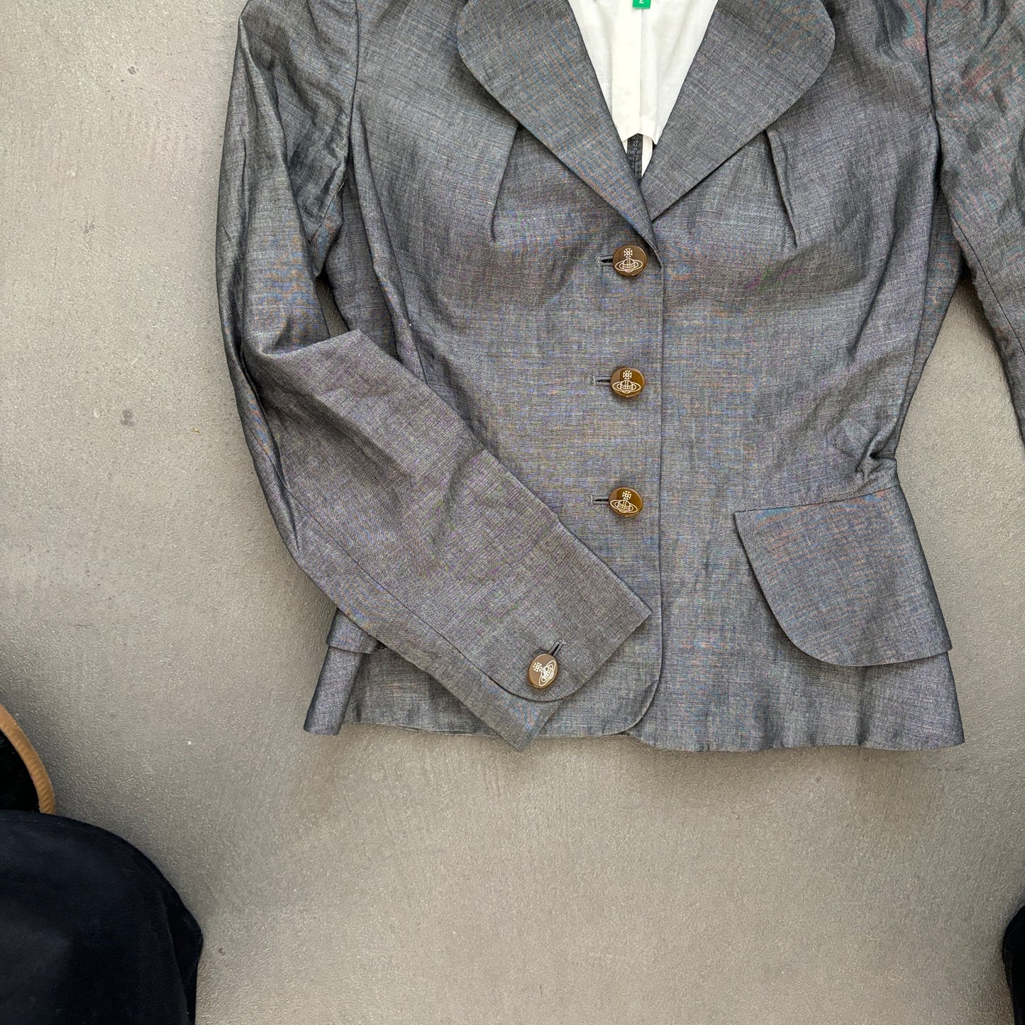 VIVIENNE WESTWOOD SUIT JACKET GREY [M]