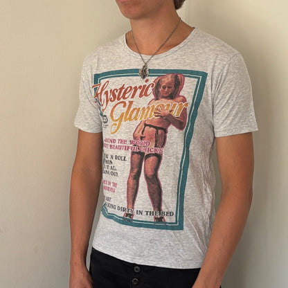 HYSTERIC GLAMOUR 25CENTS TEE GREY [M]