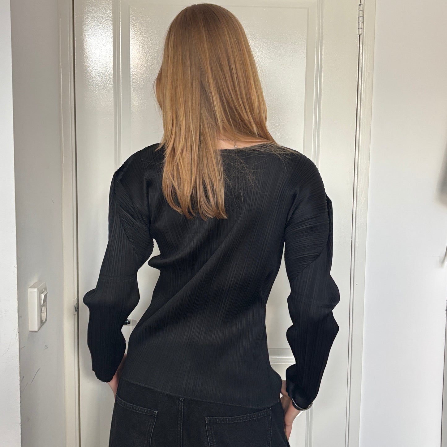 ISSEY MIYAKE PLEATS PLEASE LONGSLEEVE BLACK [M]