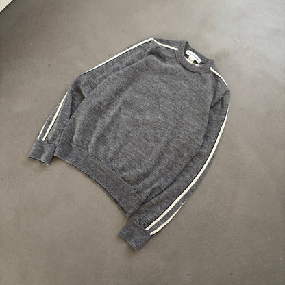 COMME DES GARCONS STRIPED SWEATER GREY [M]