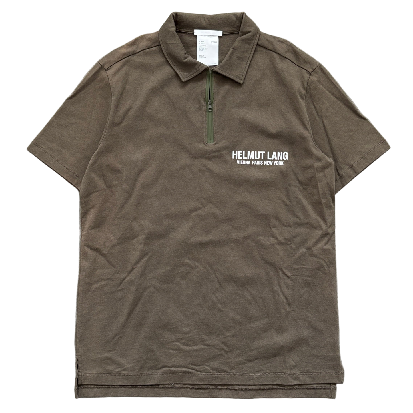 HELMUT LANG POLO OLIVE [M]