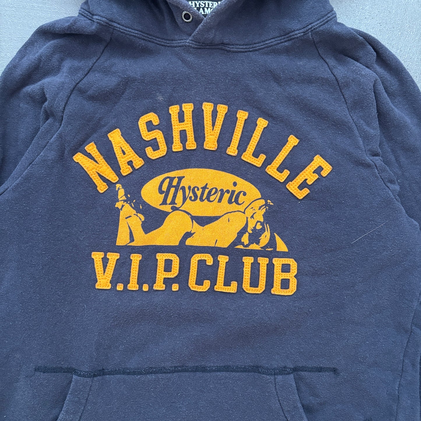 HYSTERIC GLAMOUR NASHVILLE VIP CLUB HOODIE [S]