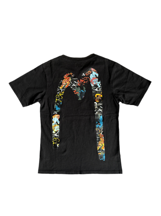 EVISU DIACOCK TEE BLACK [L]