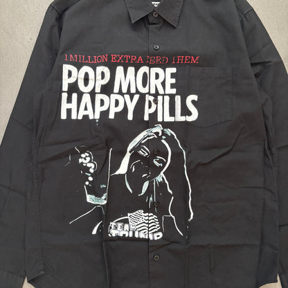 HYSTERIC GLAMOUR POP MORE HAPPY PILLS SHIRT [M]
