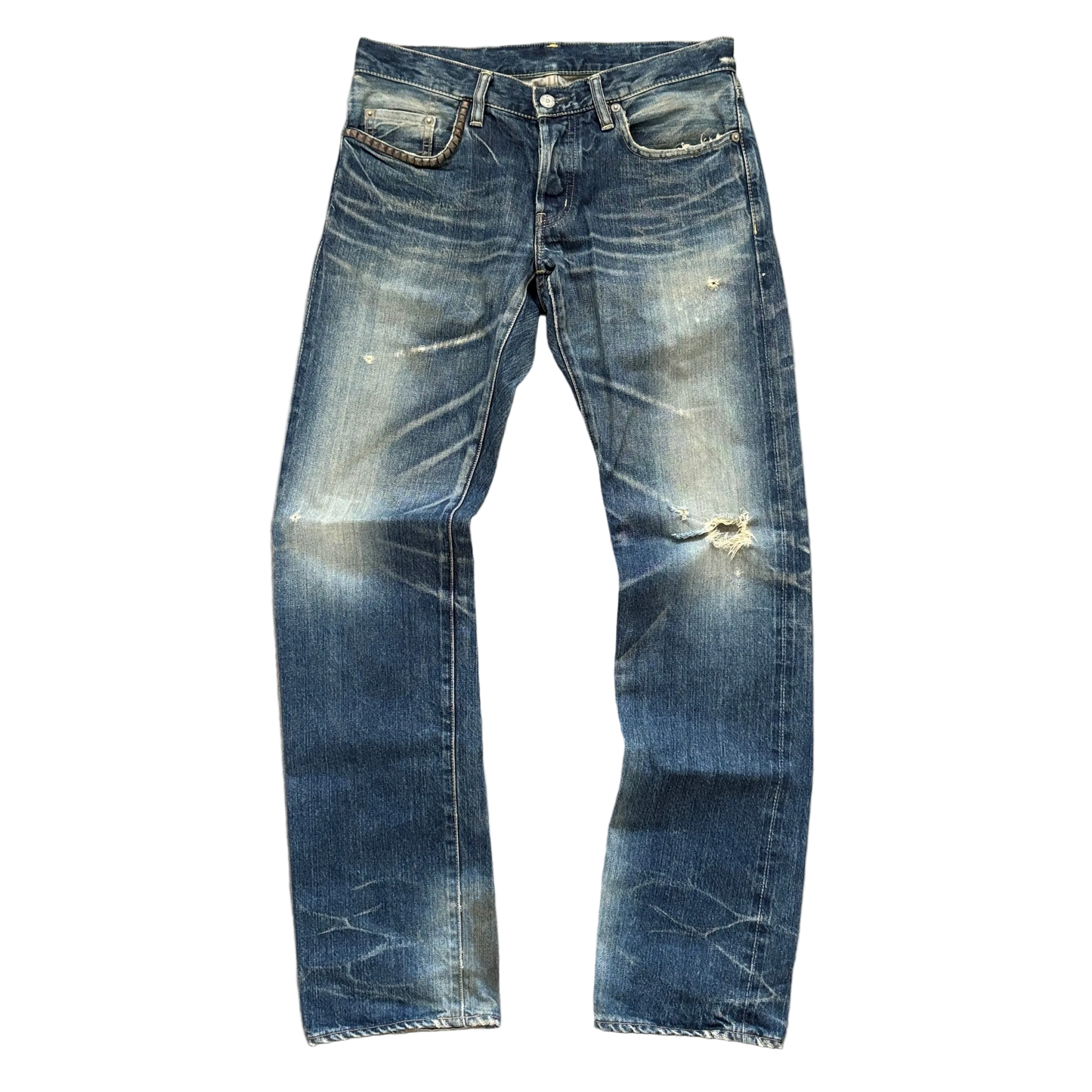 HYSTERIC GLAMOUR STUDDED SELVEDGE DENIM #1 [W30]