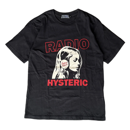 HYSTERIC GLAMOUR RADIO HYSTERIC TEE [S]