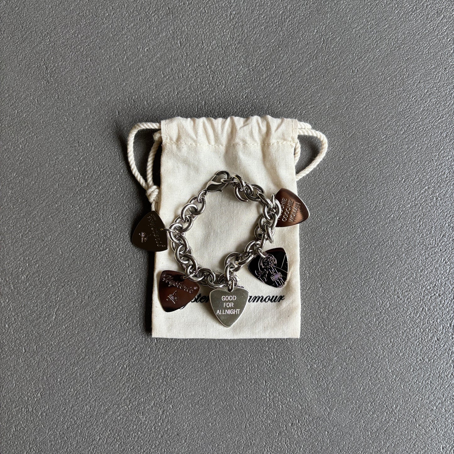 HYSTERIC GLAMOUR GUITAR PICK BRACELET [ONE SIZE]