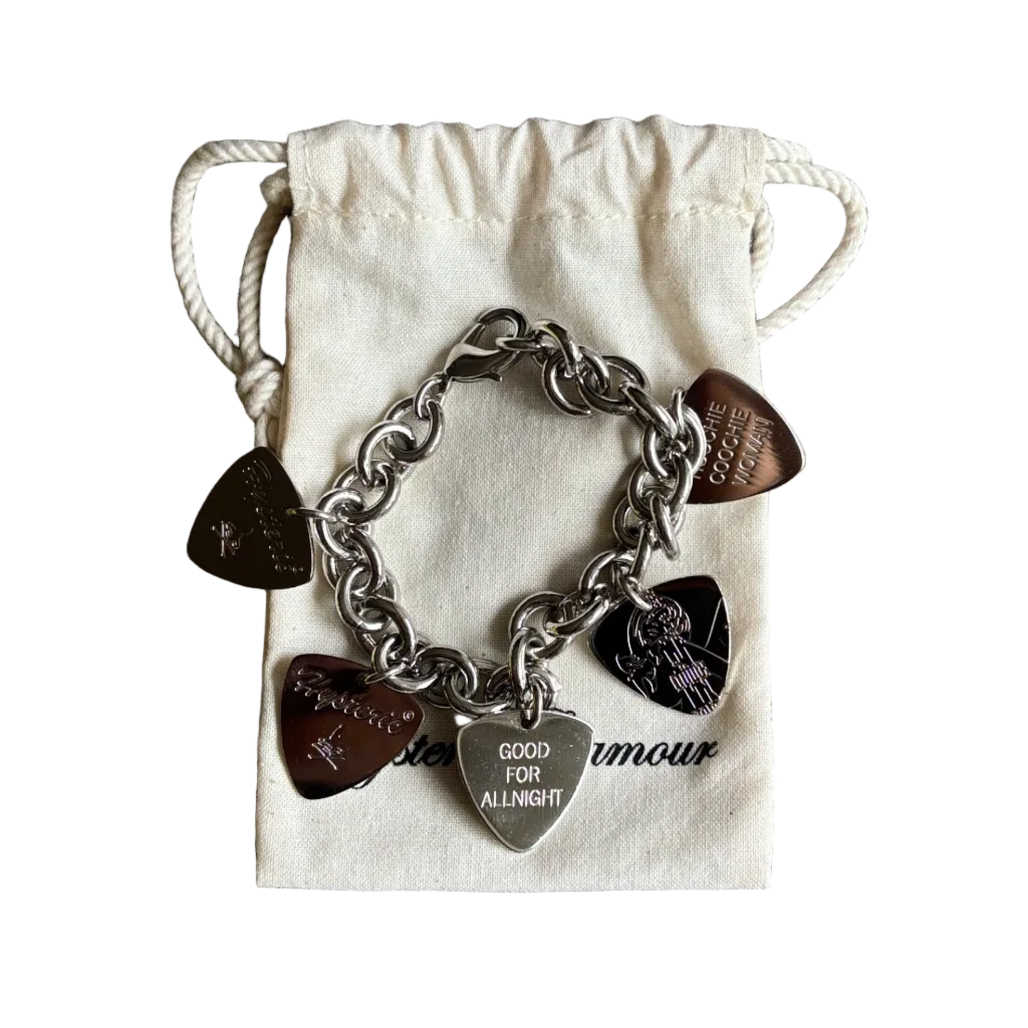 HYSTERIC GLAMOUR GUITAR PICK BRACELET [ONE SIZE]