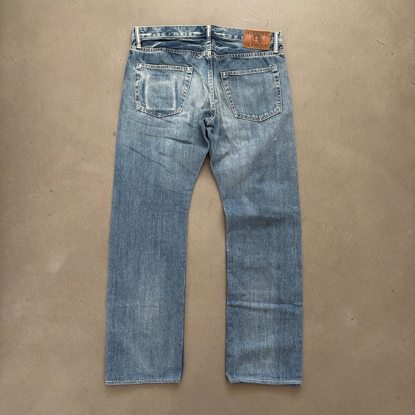 HYSTERIC GLAMOUR STUDDED SELVEDGE DENIM #16 [W34]