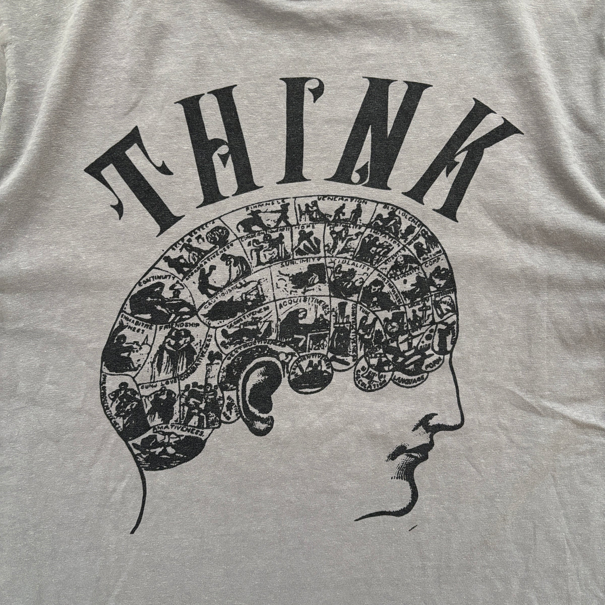 UNDERCOVERISM THINK TEE GREY [M]
