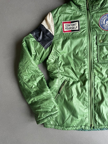 HYSTERIC GLAMOUR PUFFER GREEN [S]