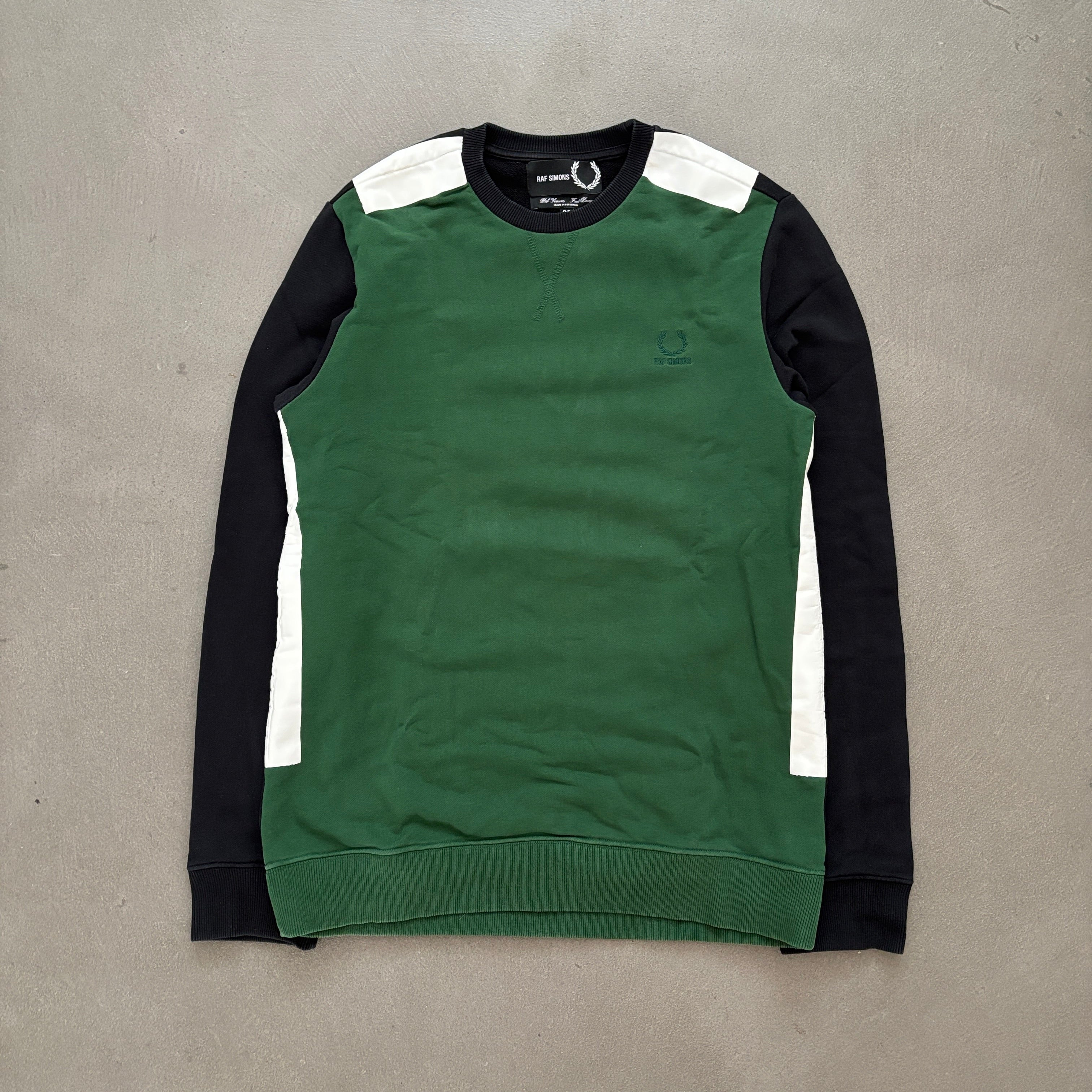 RAF SIMONS X FRED PERRY SWEATER GREEN [M] – TOMVINTAGE