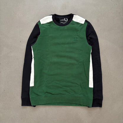 RAF SIMONS X FRED PERRY SWEATER GREEN [M]
