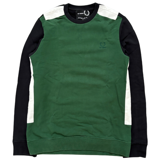 RAF SIMONS X FRED PERRY SWEATER GREEN [M]