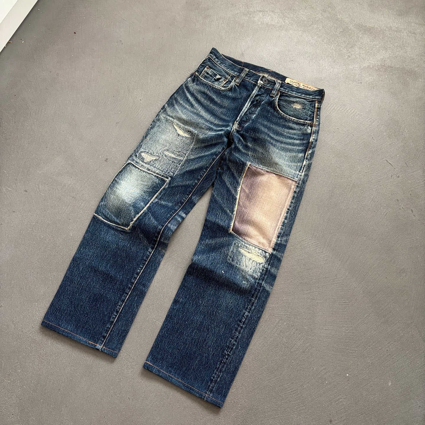 KAPITAL BUCKLEBACK SELVEDGE DENIM [W30]