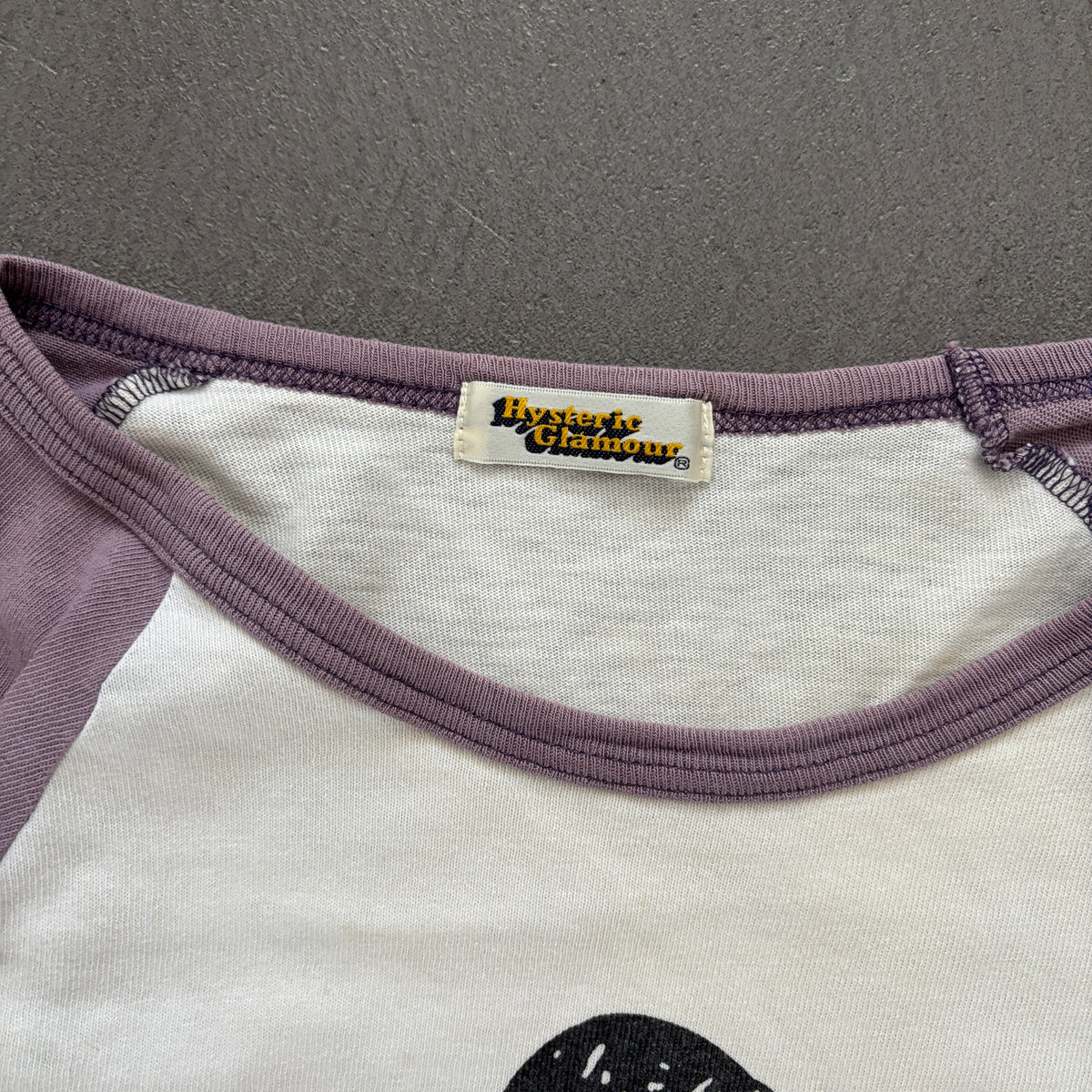 90S HYSTERIC GLAMOUR RAGLAN LONGSLEEVE [S]