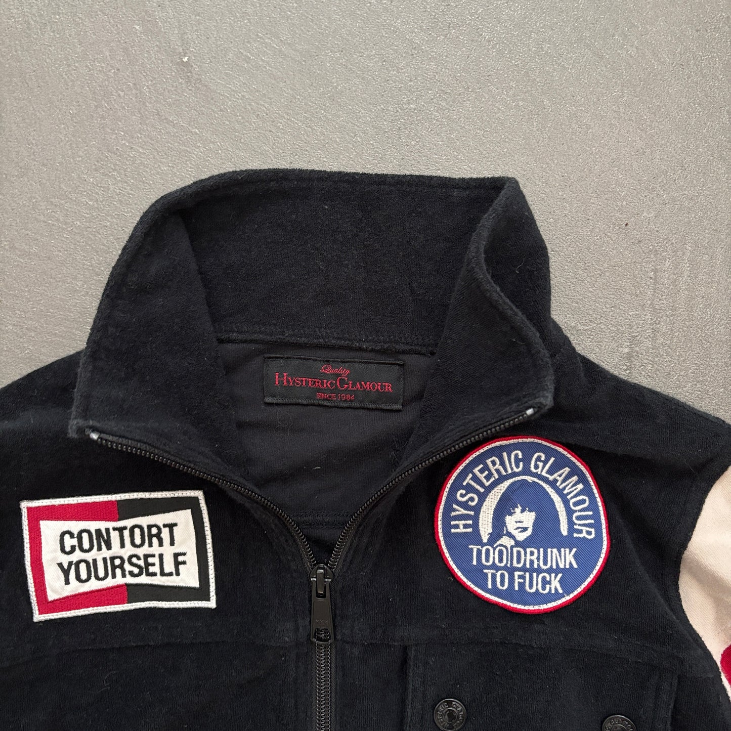 HYSTERIC GLAMOUR TOO DRUNK FLEECE [S]