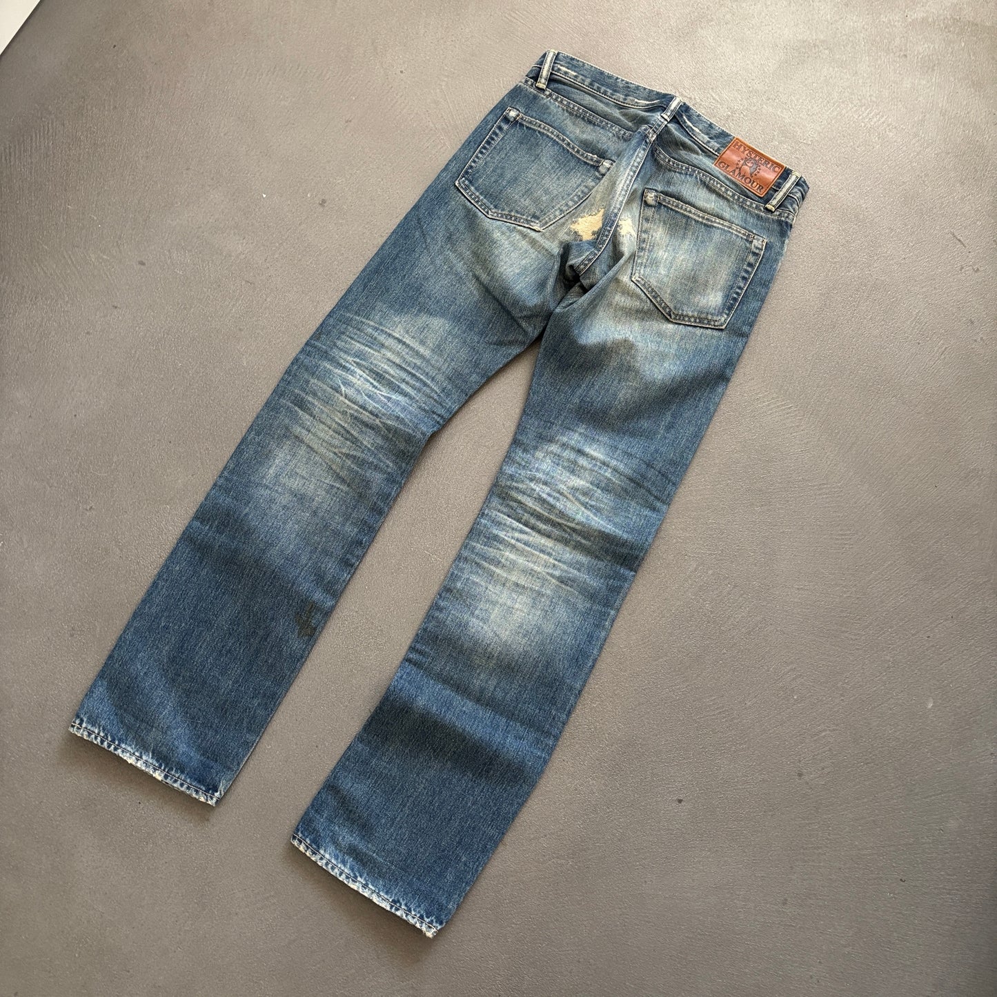 HYSTERIC GLAMOUR INSANE STUDDED SELVEDGE DENIM #29 [W28]