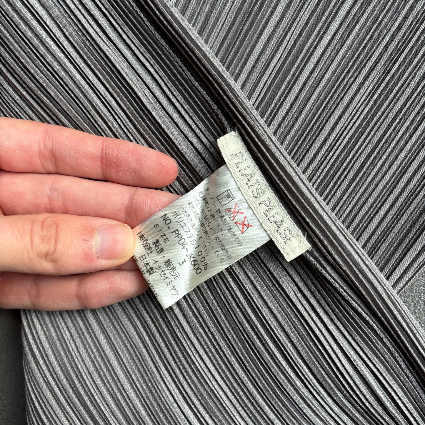 ISSEY MIYAKE PLEATS PLEASE TANKTOP GREY [M]