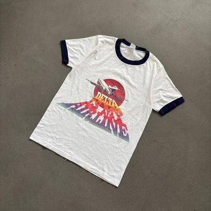80S DELTA AIR RINGER TEE [S]