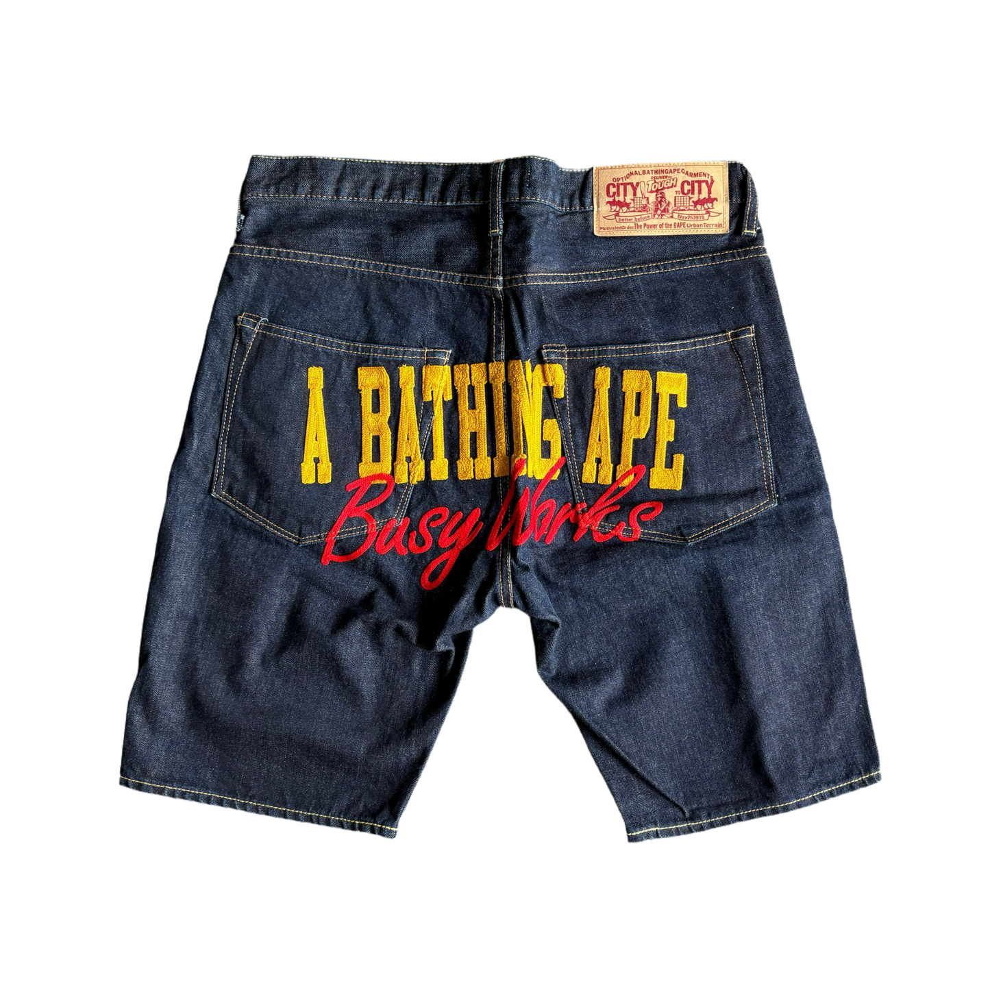 BAPE BUSY WORKS SHORTS [W30]